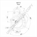 860716 | PRESTOLITE LEECE NEVILLE | ROZRUSZNIK IVECO EV 24V 4KW CW REPL.0 001 231 016 860716 860716