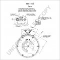 880725Z | PRESTOLITE LEECE NEVILLE | ALTERNATOR 24V 180A 880725Z 880725BZ