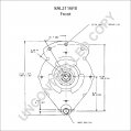 8AL2116FB | PRESTOLITE LEECE NEVILLE | ALTERNATOR 8AL2116FB 