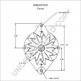 8AR2075FA | PRESTOLITE LEECE NEVILLE | ALTERNATOR 8AR2075FA 