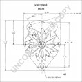 8AR3080F | PRESTOLITE LEECE NEVILLE | ALTERNATOR 8AR3080F 