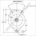 8HC3022FS-1 | PRESTOLITE LEECE NEVILLE | ALTERNATOR 8HC3022FS-1 