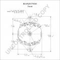 8LHA2077VGH | PRESTOLITE LEECE NEVILLE | ALTERNATOR 8LHA2077VGH 