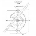 8LHA2095V-N | PRESTOLITE LEECE NEVILLE | ALTERNATOR 8LHA2095V-N 