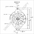 8MR2021K | PRESTOLITE LEECE NEVILLE | ALTERNATOR 8MR2021K 