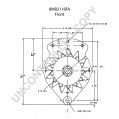 8MR2118FA | PRESTOLITE LEECE NEVILLE | ALTERNATOR 8MR2118FA 