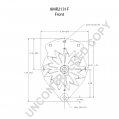 8MR2131F | PRESTOLITE LEECE NEVILLE | ALTERNATOR 8MR2131F 