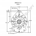 8MR2321LA | PRESTOLITE LEECE NEVILLE | ALTERNATOR 8MR2321LA 