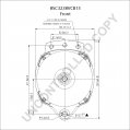 8SC3238VCB15 | PRESTOLITE LEECE NEVILLE | ALTERNATOR 8SC3238VCB15 