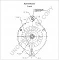 A001090555 | PRESTOLITE LEECE NEVILLE | ALTERNATOR A001090555 