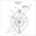 A001090798 | PRESTOLITE LEECE NEVILLE | ALTERNATOR A001090798 