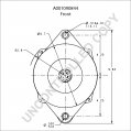 A001090844 | PRESTOLITE LEECE NEVILLE | ALTERNATOR A001090844 