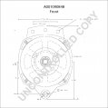 A001090848 | PRESTOLITE LEECE NEVILLE | ALTERNATOR A001090848 