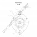 A001090867 | PRESTOLITE LEECE NEVILLE | ALTERNATOR A001090867 