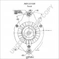 A0012310JB | PRESTOLITE LEECE NEVILLE | ALTERNATOR A0012310JB 