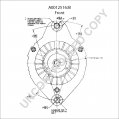 A0012516JB | PRESTOLITE LEECE NEVILLE | ALTERNATOR A0012516JB 