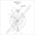 A0012671LC | PRESTOLITE LEECE NEVILLE | ALTERNATOR A0012671LC 