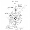 A0012706JB | PRESTOLITE LEECE NEVILLE | ALTERNATOR A0012706JB 