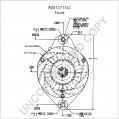 A0012713LC | PRESTOLITE LEECE NEVILLE | ALTERNATOR A0012713LC 