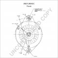 A0012800JC | PRESTOLITE LEECE NEVILLE | ALTERNATOR A0012800JC 