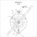 A0012801LC | PRESTOLITE LEECE NEVILLE | ALTERNATOR A0012801LC 