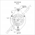 A0012803JB | PRESTOLITE LEECE NEVILLE | ALTERNATOR A0012803JB 