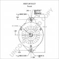 A0012815LCF | PRESTOLITE LEECE NEVILLE | ALTERNATOR A0012815LCF 