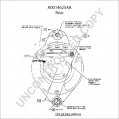 A0014625AA | PRESTOLITE LEECE NEVILLE | ALTERNATOR A0014625AA 