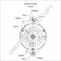 A0014727AA | PRESTOLITE LEECE NEVILLE | ALTERNATOR A0014727AA 