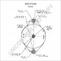 A0014728JB | PRESTOLITE LEECE NEVILLE | ALTERNATOR A0014728JB 