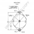 A0014729LC | PRESTOLITE LEECE NEVILLE | ALTERNATOR 24V 140A A0014729LC 4729LC