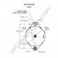 A0014829JB | PRESTOLITE LEECE NEVILLE | ALTERNATOR 12V 145A A0014829JB 4829JB