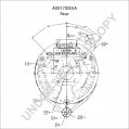 A0017000JA | PRESTOLITE LEECE NEVILLE | ALTERNATOR A0017000JA 