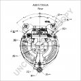 A0017705JA | PRESTOLITE LEECE NEVILLE | ALTERNATOR A0017705JA 