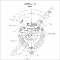 A0017727JA | PRESTOLITE LEECE NEVILLE | ALTERNATOR A0017727JA 