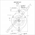 A0018815LCF | PRESTOLITE LEECE NEVILLE | ALTERNATOR A0018815LCF 