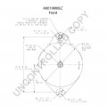 A0019800LC | PRESTOLITE LEECE NEVILLE | ALTERNATOR A0019800LC 