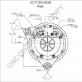 AC172RA363B | PRESTOLITE LEECE NEVILLE | ALTERNATOR AC172RA363B 