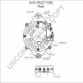 AVE136Z2715B2 | PRESTOLITE LEECE NEVILLE | ALTERNATOR 24V 70 AMP AVE136Z2715B2 AVE136Z2715B3