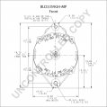 BLD3359GH-MP | PRESTOLITE LEECE NEVILLE | ALTERNATOR BLD3359GH-MP 