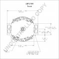 LBP2184 | PRESTOLITE LEECE NEVILLE | ALTERNATOR LBP2184 