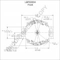 LBP2203H | PRESTOLITE LEECE NEVILLE | ALTERNATOR LBP2203H 