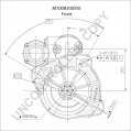 M100R2005SE | PRESTOLITE LEECE NEVILLE | ROZRUSZNIK M100 12V 4KW M100R2005SE M100R2005SE