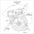 M93R3035SE | PRESTOLITE LEECE NEVILLE | ROZRUSZNIK M93 24V 6KW M93R3035SE M93R3035SE