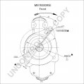 M97R3009SE | PRESTOLITE LEECE NEVILLE | ROZRUSZNIK M97 24V 6KW M97R3009SE M97R3009SE