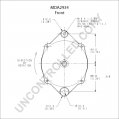 MDA2934 | PRESTOLITE LEECE NEVILLE | ALTERNATOR 12V 130A MDA - 2 SPL MDA2934 MDA2934