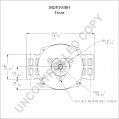 MDP3938H | PRESTOLITE LEECE NEVILLE | ALTERNATOR MDP3938H 