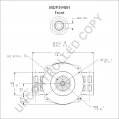 MDP3940H | PRESTOLITE LEECE NEVILLE | ALTERNATOR MDP3940H 