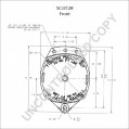 SCJ3128 | PRESTOLITE LEECE NEVILLE | ALTERNATOR SCJ3128 