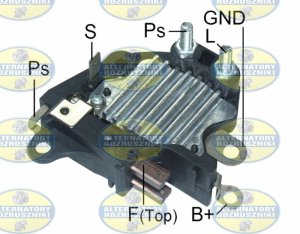 VR-F154B | MOBILETRON | REGULATOR NAPIÄ˜CIA DO ALTERNATORA VR-F154B 